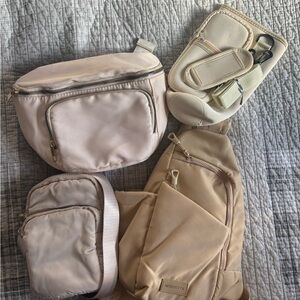 Cream & Beige Mixed Bag Set of 4